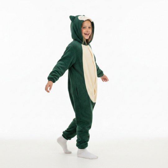 Piżama Onesie Kigurumi Przebranie Pokemon Snorlax Dzieci, zdjęcie 3
