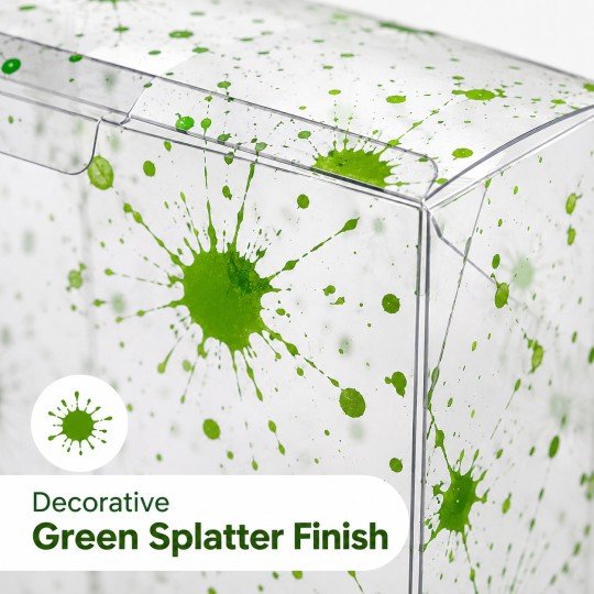 10x Clear Protective Display Box for Figures with Green Effect, photo 8
