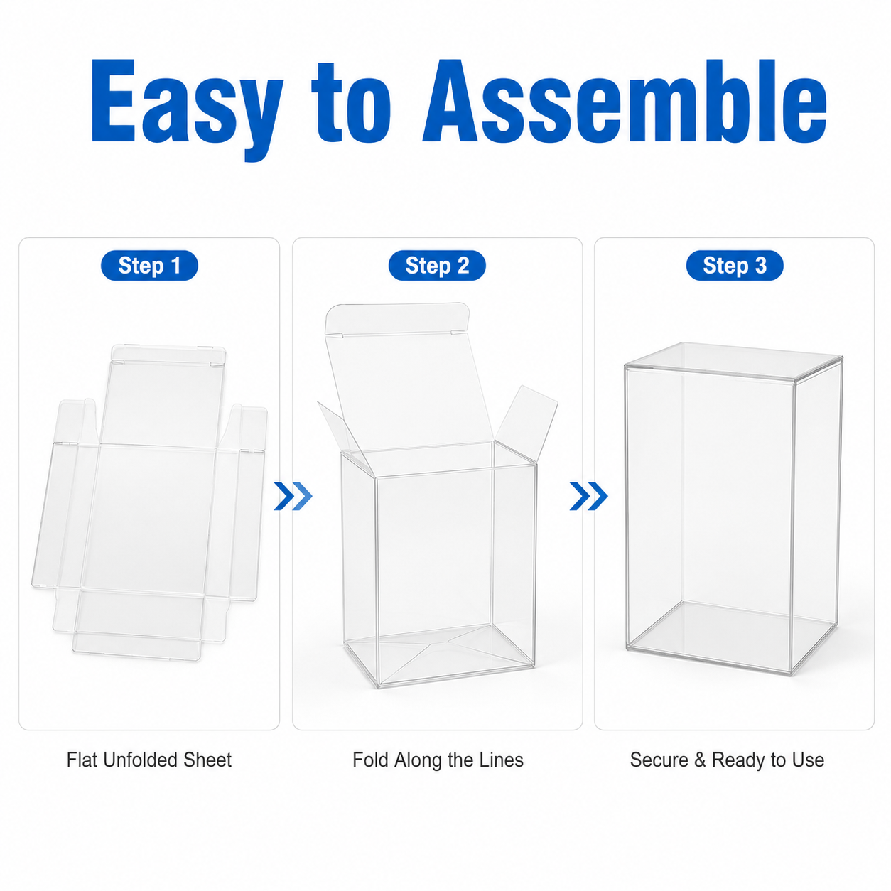 10x Clear Protective Display Box for Figures, Standard, photo 4