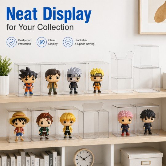 10x Clear Protective Display Box for Figures, Standard, photo 7