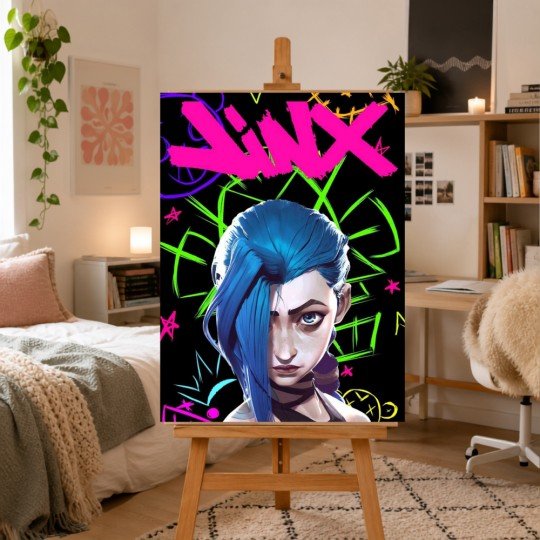Obraz do malowania po numerach z ramą Arcane Jinx Portret 50x70 cm, zdjęcie 2