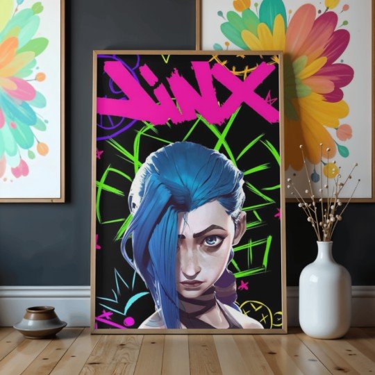 Obraz do malowania po numerach z ramą Arcane Jinx Portret 50x70 cm, zdjęcie 4