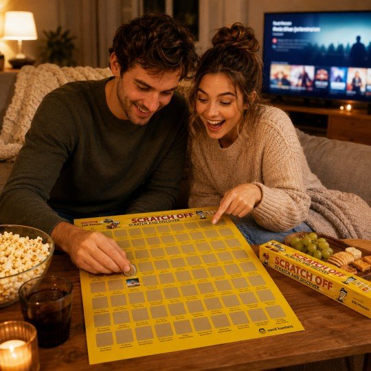 Scratch Off 100 Movies - Plakat Zdrapka 100 Kultowych Filmów A2, zdjęcie 8