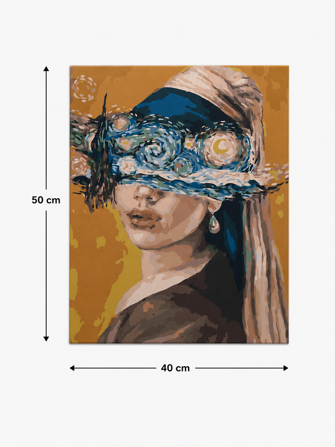 PAINT BY NUMBERS WITH FRAME Paintings - Hidden Woman 40 x 50 cm, photo 8