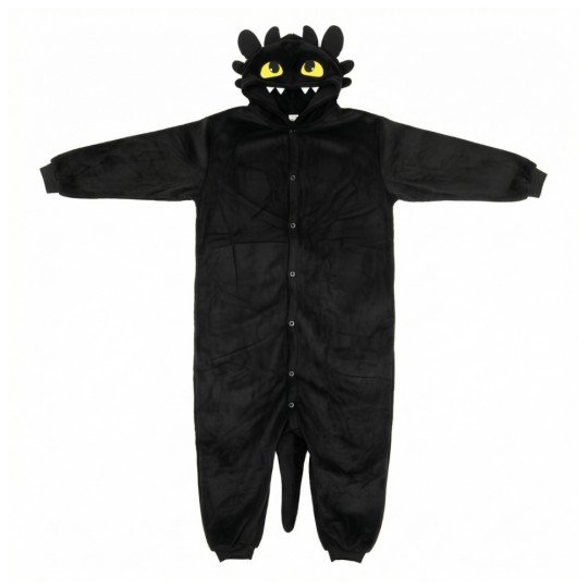 Kigurumi Onesie Pyjama Costume Toothless, photo 4