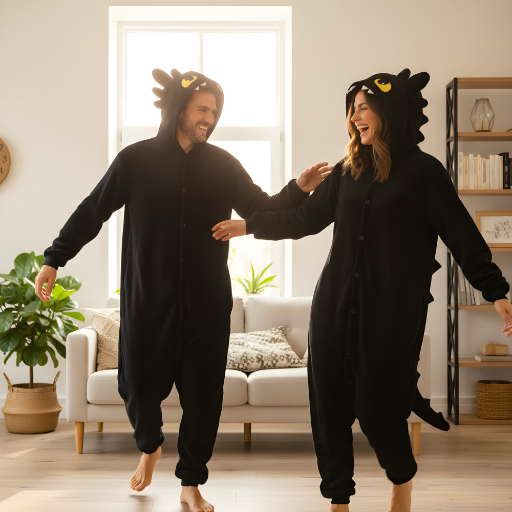 Kigurumi Onesie Pyjama Costume Toothless, photo 8