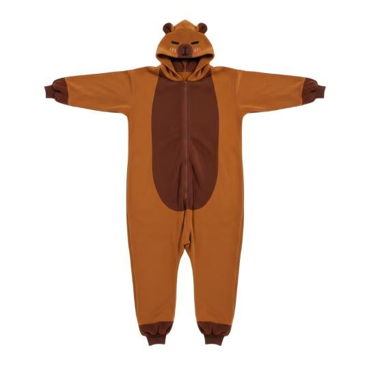 Piżama Onesie Kigurumi Kostium Przebranie Kapibara, zdjęcie 5