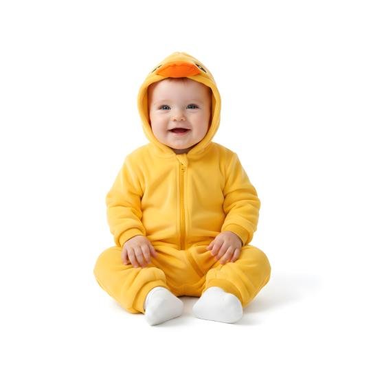 Piżama Onesie Przebranie Śpiochy Kaczka Niemowlę, zdjęcie 7