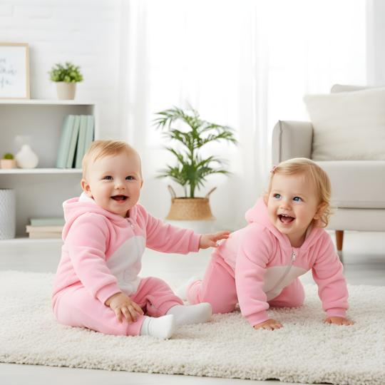 Piżama Onesie Przebranie Śpiochy Różowy Flaming Niemowlę, zdjęcie 2