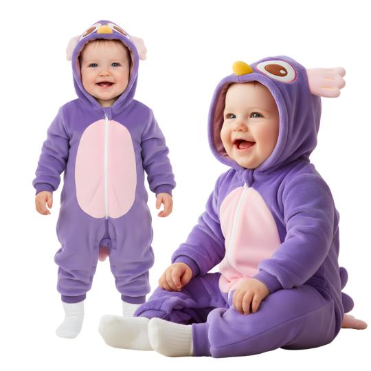 Onesie Sleepsuit Pyjama Costume Owl Baby