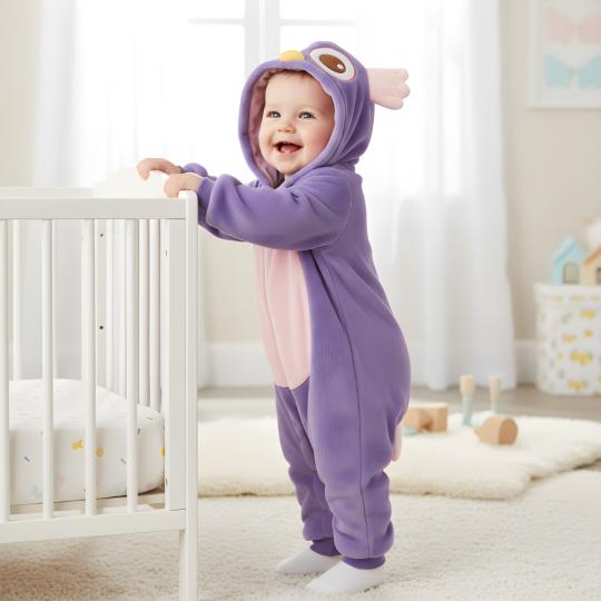 Onesie Sleepsuit Pyjama Costume Owl Baby, photo 7