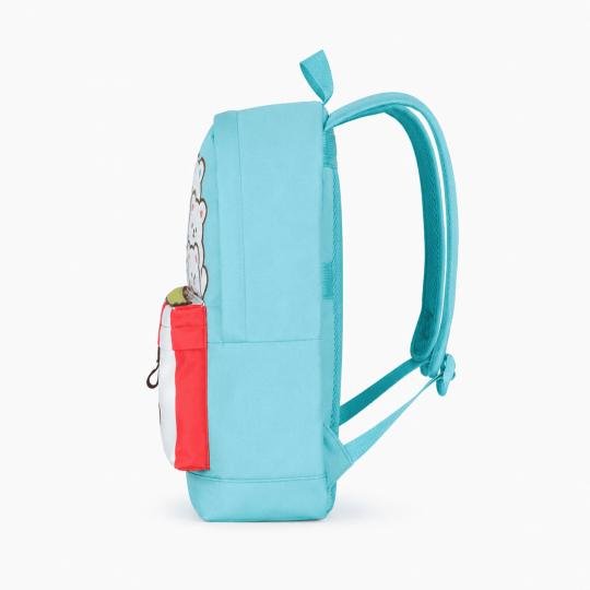 One-Compartment School Backpack Oh My Pop! Popcorn Blue 31x44x18 cm, photo 6