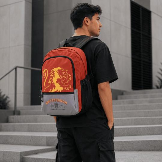 Two-Compartment School Backpack Harry Potter Gryffindor Red 31x44x18 cm, photo 8