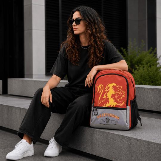 Two-Compartment School Backpack Harry Potter Gryffindor Red 31x44x18 cm, photo 9