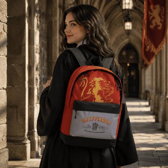 Harry Potter Gryffindor School Backpack, Spacious and Durable, 41x30x18 cm, photo 9