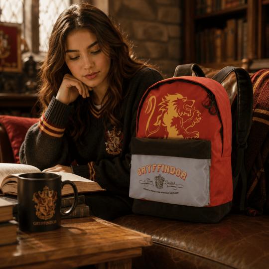 Harry Potter Gryffindor School Backpack, Spacious and Durable, 41x30x18 cm, photo 10
