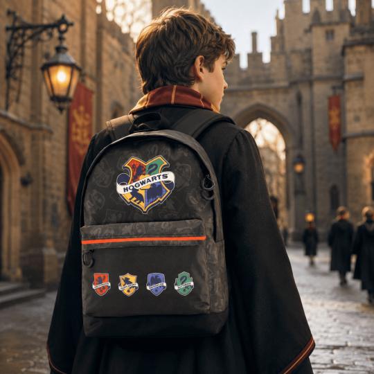 Harry Potter Hogwarts School Backpack, Spacious and Stylish, 41x30x18 cm, photo 10