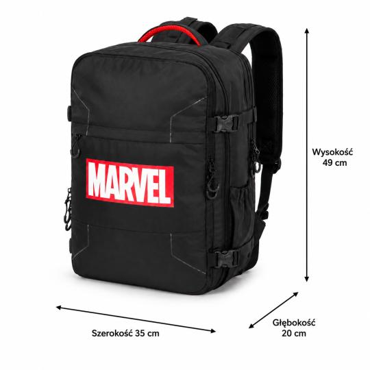 Cabin Urban Travel Backpack Marvel Black 49x35x20 cm, photo 5