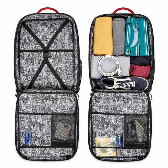 Cabin Urban Travel Backpack Marvel Black 49x35x20 cm, photo 6