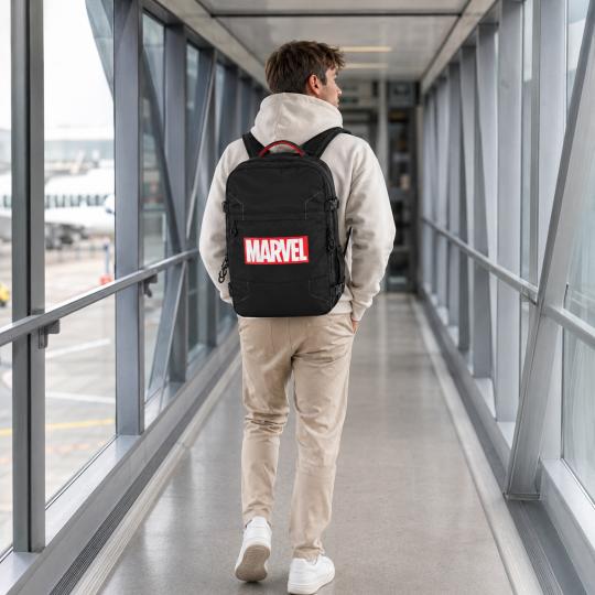 Cabin Urban Travel Backpack Marvel Black 49x35x20 cm, photo 9