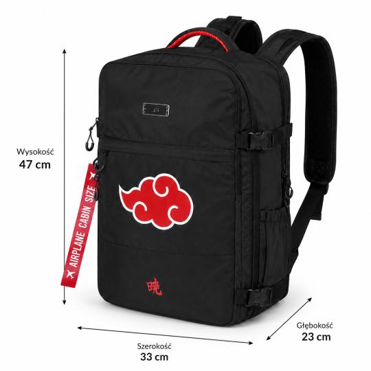 Cabin Urban Travel Backpack Naruto Cloud Black 47x23x33 cm, photo 5