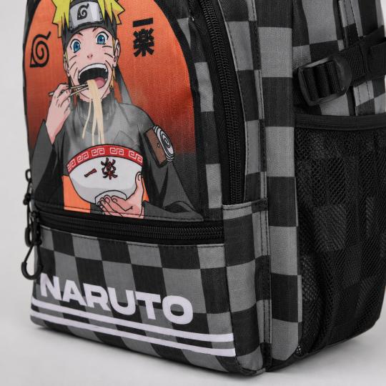 Two-Compartment School Backpack Naruto Ichiraku Black 44x31x18 cm, photo 7