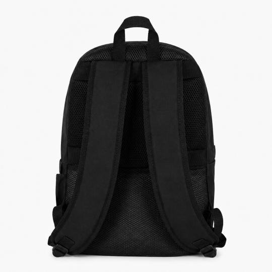 Two-Compartment School Backpack Space Invaders Black, photo 3