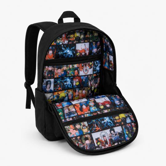 Two-Compartment School Backpack Space Invaders Black, photo 4