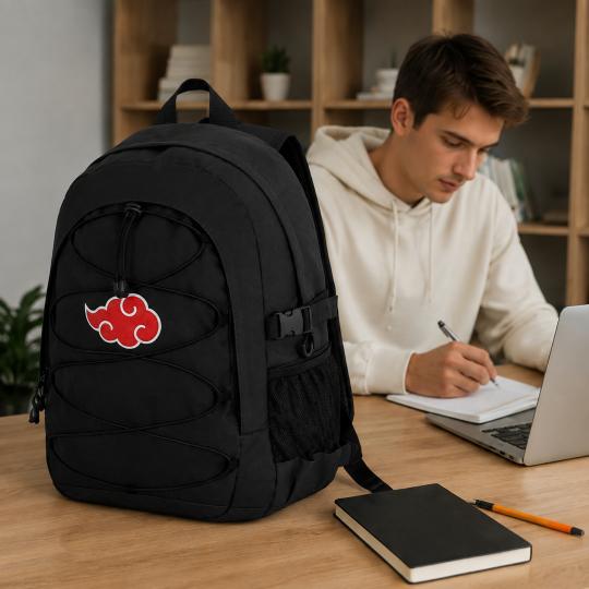 Two-Compartment School Backpack Naruto Black Fight PRO 31x20x44 cm, photo 8