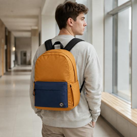 Two-Compartment School Backpack Dragon Ball Orange 30x18x44 cm, photo 6