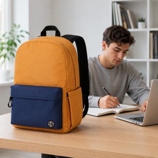 Two-Compartment School Backpack Dragon Ball Orange 30x18x44 cm, photo 8