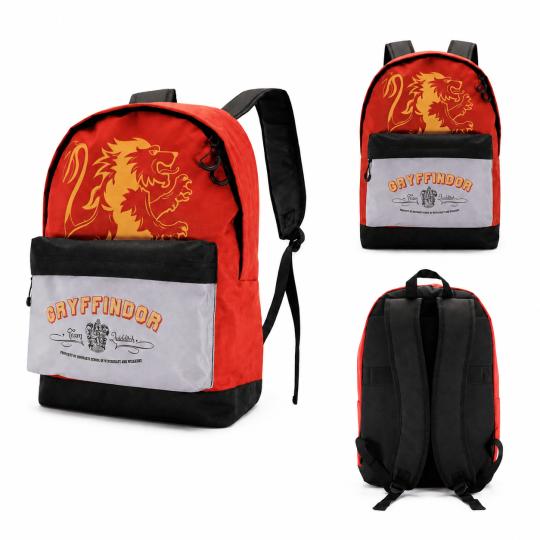 Harry Potter Gryffindor School Backpack, Spacious and Durable, 41x30x18 cm