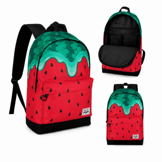 One-Compartment School Backpack Oh My Pop! Sweet Pink Watermelon 31x44x18 cm