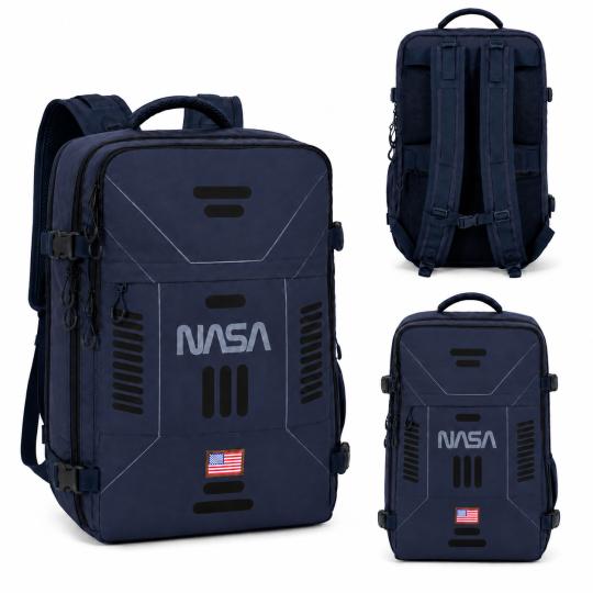 Cabin Urban Travel Backpack NASA Spaceship Navy 49x35x20cm