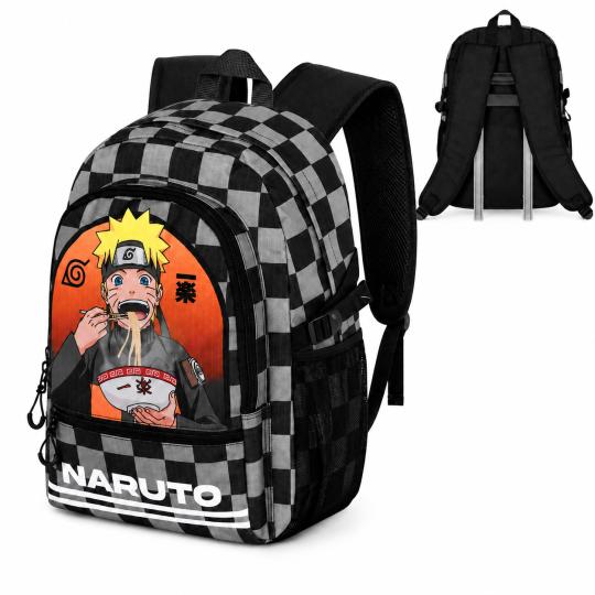Two-Compartment School Backpack Naruto Ichiraku Black 44x31x18 cm