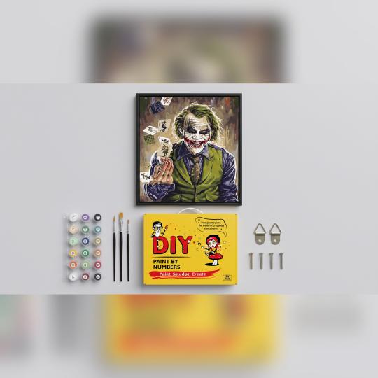 MALOWANIE PO NUMERACH Obrazy do malowania  - Joker w kamizelce, zdjęcie 2