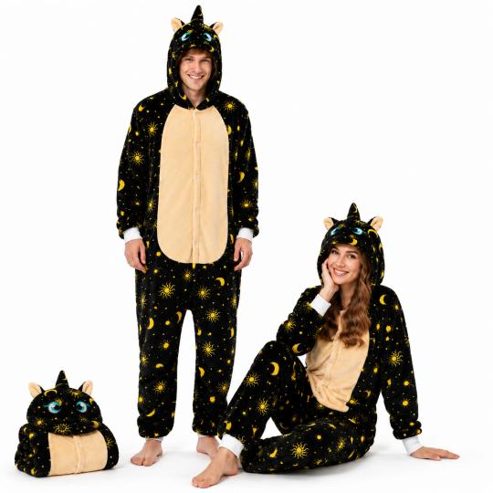 Onesie Kigurumi Pajama Costume Pegasus Sun and Moon