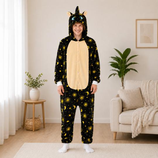 Piżama Onesie Kigurumi Kostium Pegaz Słońce i Księżyc, zdjęcie 5