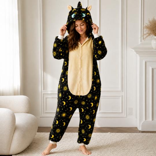 Piżama Onesie Kigurumi Kostium Pegaz Słońce i Księżyc, zdjęcie 7