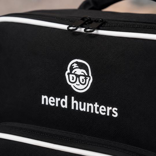 Black Nerd Hunters Board Game Backpack, photo 4