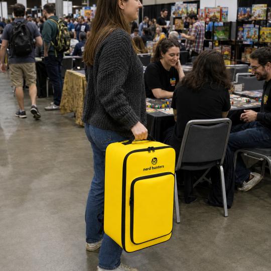 Yellow Board Game Backpack from Nerd Hunters, photo 5