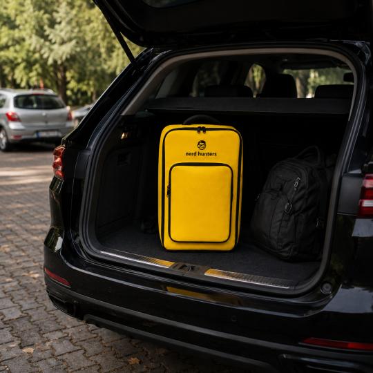 Yellow Board Game Backpack from Nerd Hunters, photo 6