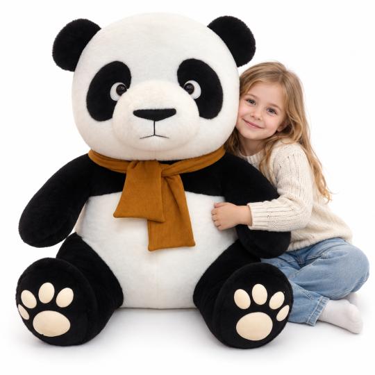 Large Plush Mascot Pillow Toy Panda 100 cm