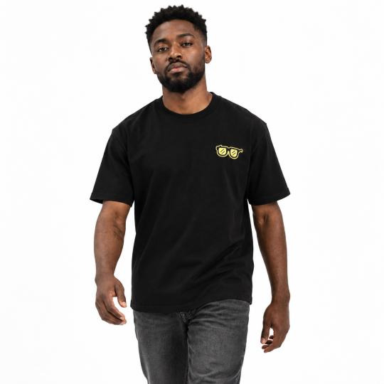 T-Shirt Premium Men's Plain Oversized Glasses Motif, photo 3