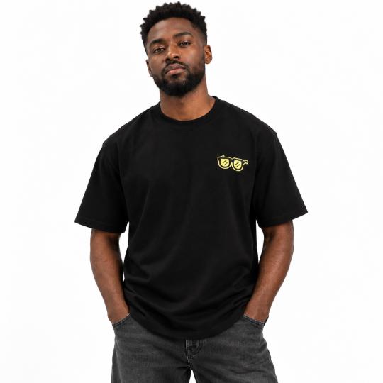 T-Shirt Premium Men's Plain Oversized Glasses Motif, photo 6
