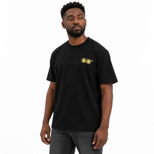 T-Shirt Premium Men's Plain Oversized Glasses Motif, photo 8