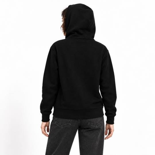 Czarna Bluza Oversized z Modnym Motywem Okularów, Stylowa i Wygodna, zdjęcie 10
