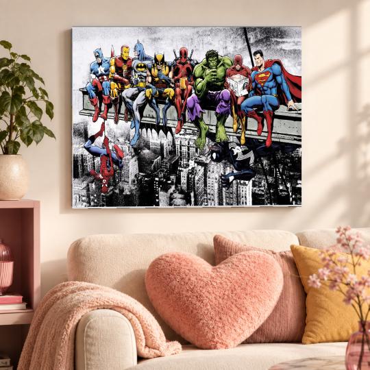 PAINT BY NUMBERS Paintings - Heroes on the Ramp 50x40 cm, photo 9