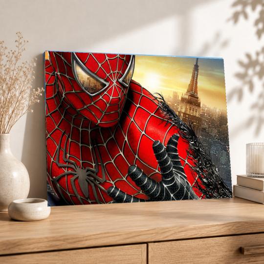 PAINT BY NUMBERS WITH FRAME Paintings - Spider-Man 50x40 cm, photo 8
