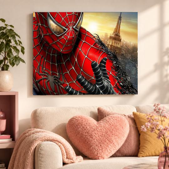 PAINT BY NUMBERS WITH FRAME Paintings - Spider-Man 50x40 cm, photo 9